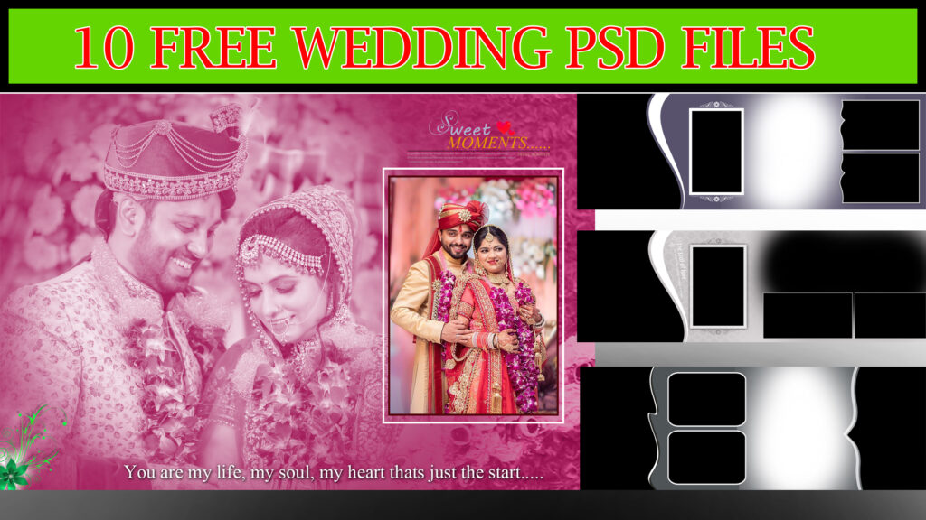 10 FREE PSD FILE WEDDING  DESIGN 