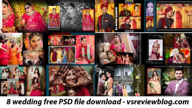 8 Free Couple Album PSD file Download And Use Photoshop