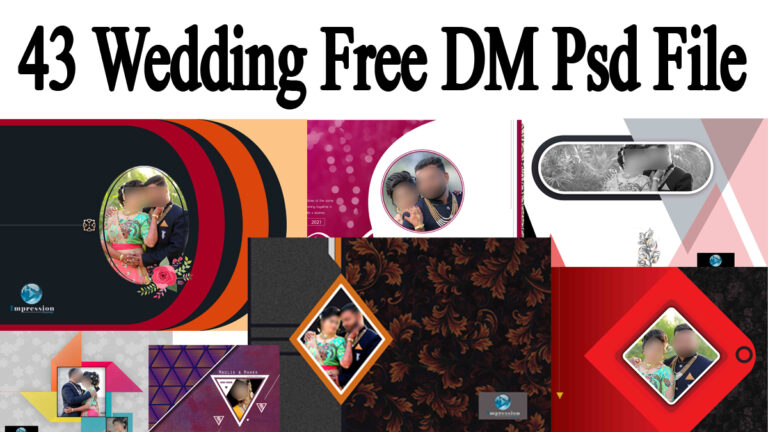 43 DM Free PSD File Download Album Design