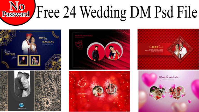 24 DM Free PSD File Download Album